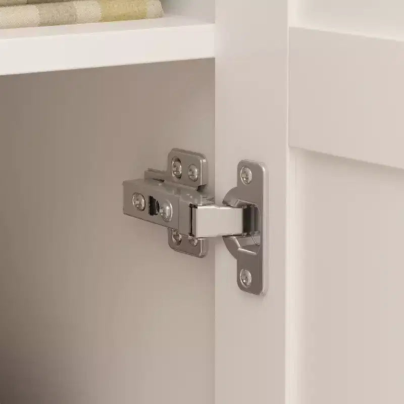 Armoire autoportante avec étagères réglables et tiroir inférieur, Organisateur de vêtements de placard, Meuble de rangement pour chambre à coucher/entrée