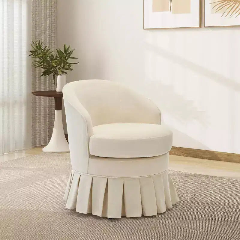 1 Chaise de salle à manger moderne du milieu du siècle, fauteuil rembourré à dossier haut, pieds en bois, pour chambre à coucher, salon