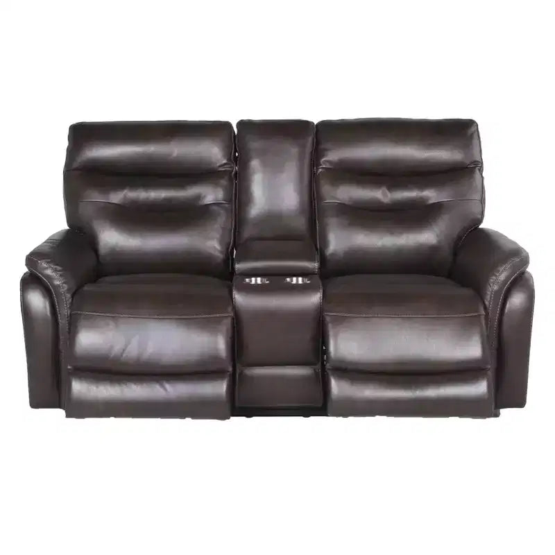 Causeuse inclinable motorisée - Steve Silver Co. : Port USB, rangement central