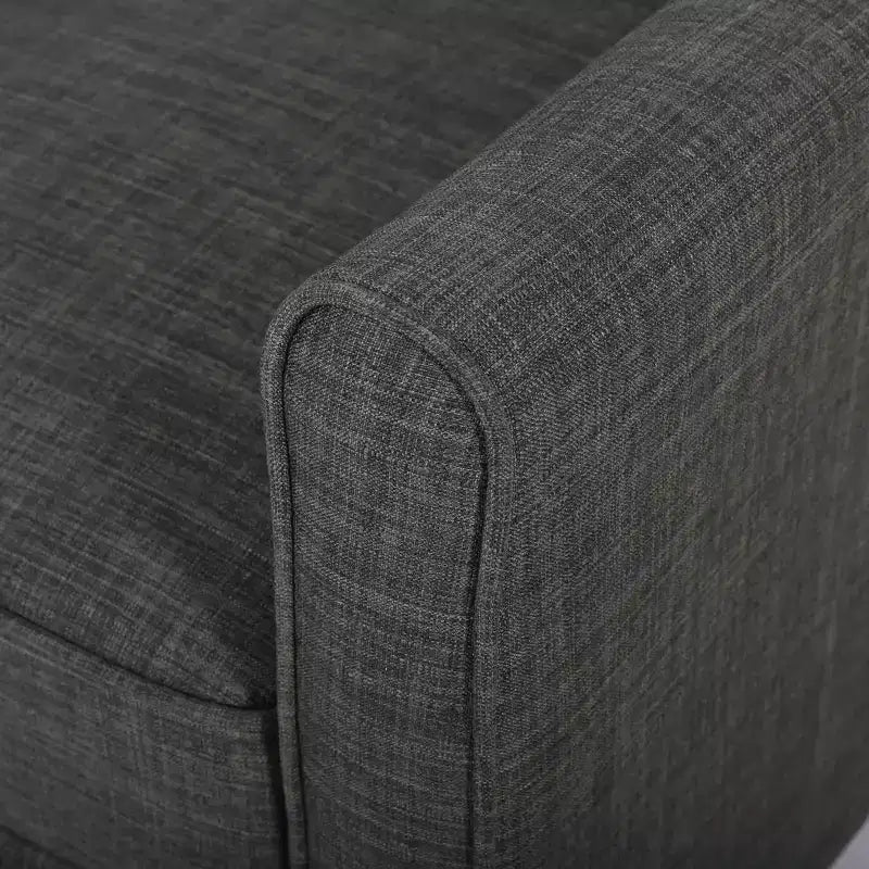 Fauteuil inclinable Darvis : Compact, rembourré, pieds fuselés – Christopher Knight Home