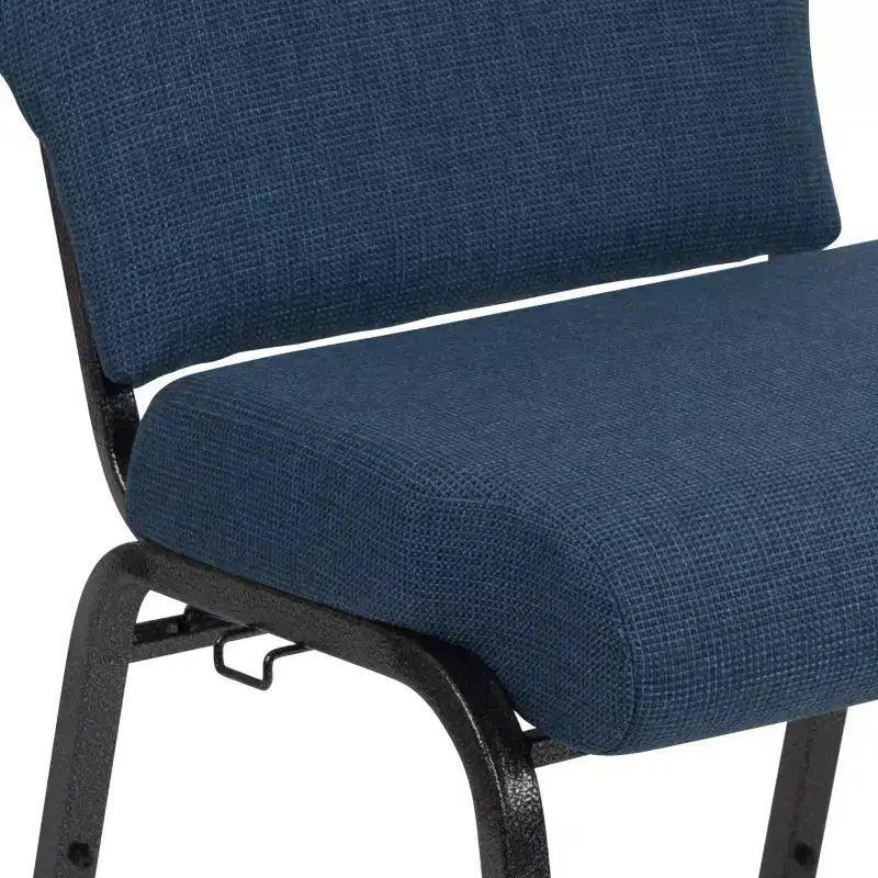 Chaise d'église en mousse moulée de 20,5 po