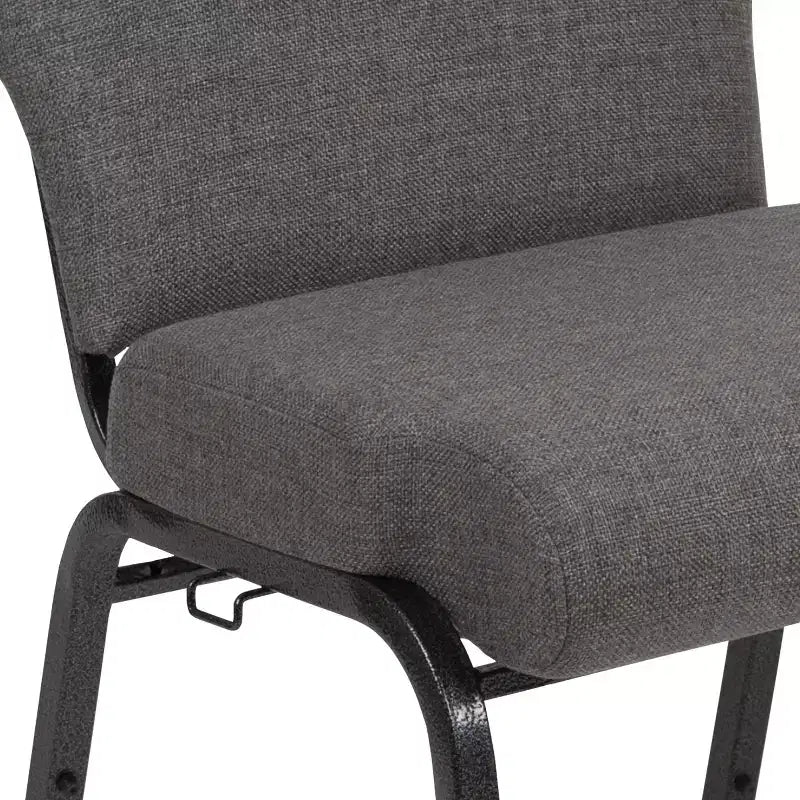 Chaise d'église en mousse moulée de 20,5 po