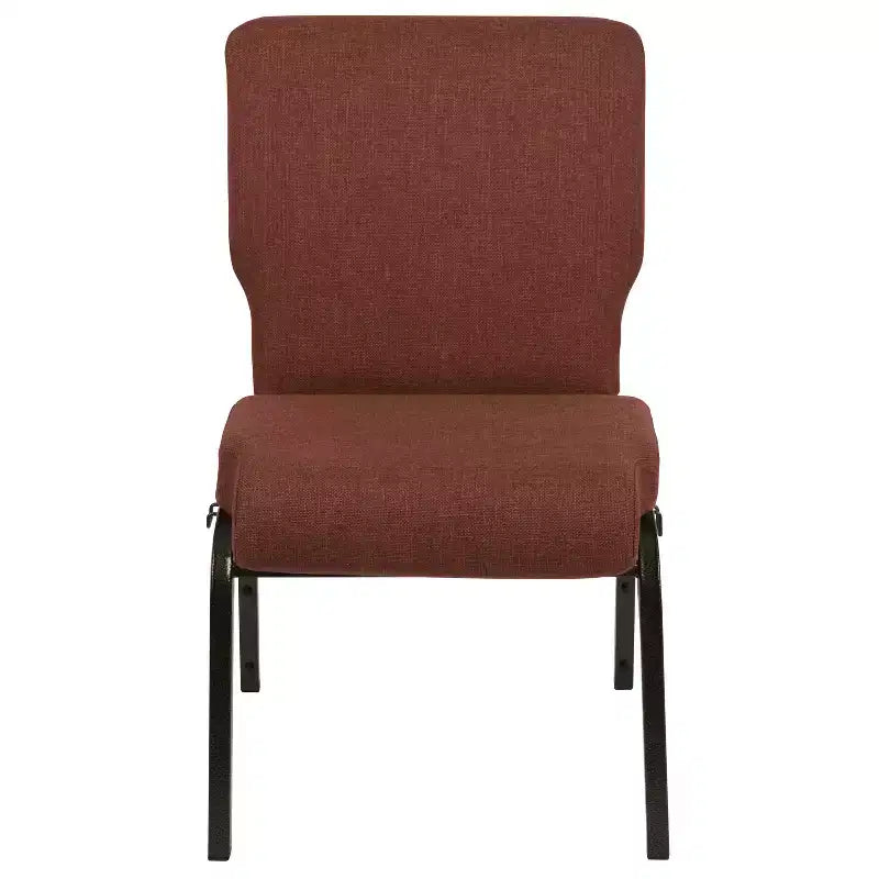 Chaise d'église en mousse moulée de 20,5 po