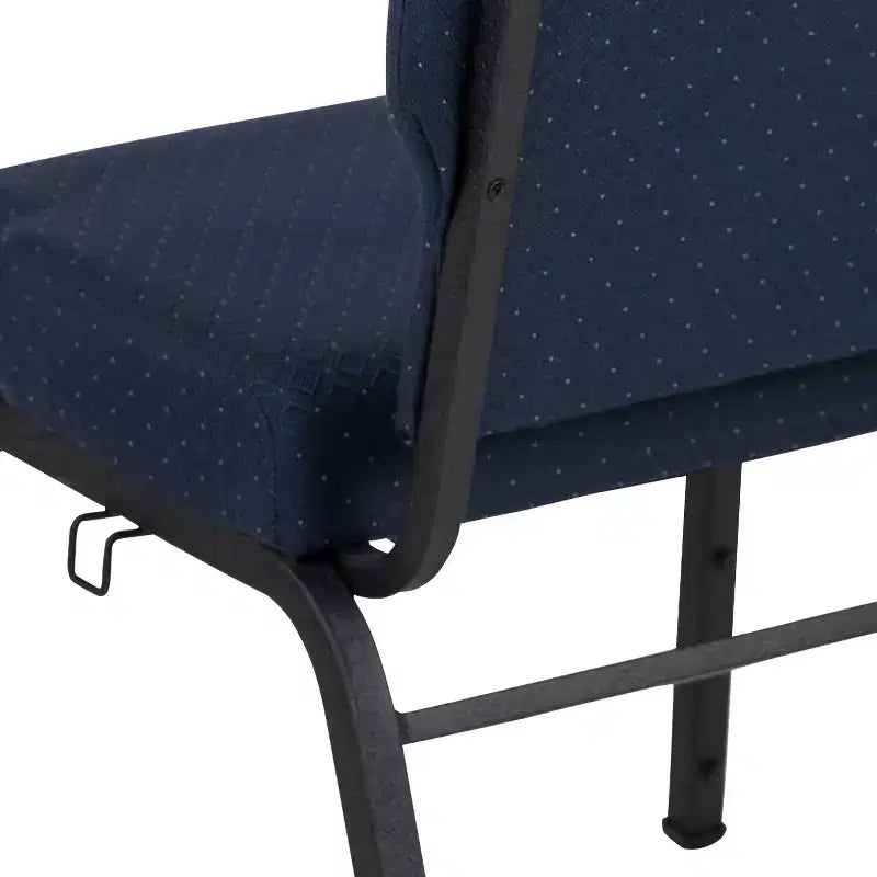 Chaise d'église en mousse moulée de 20,5 po