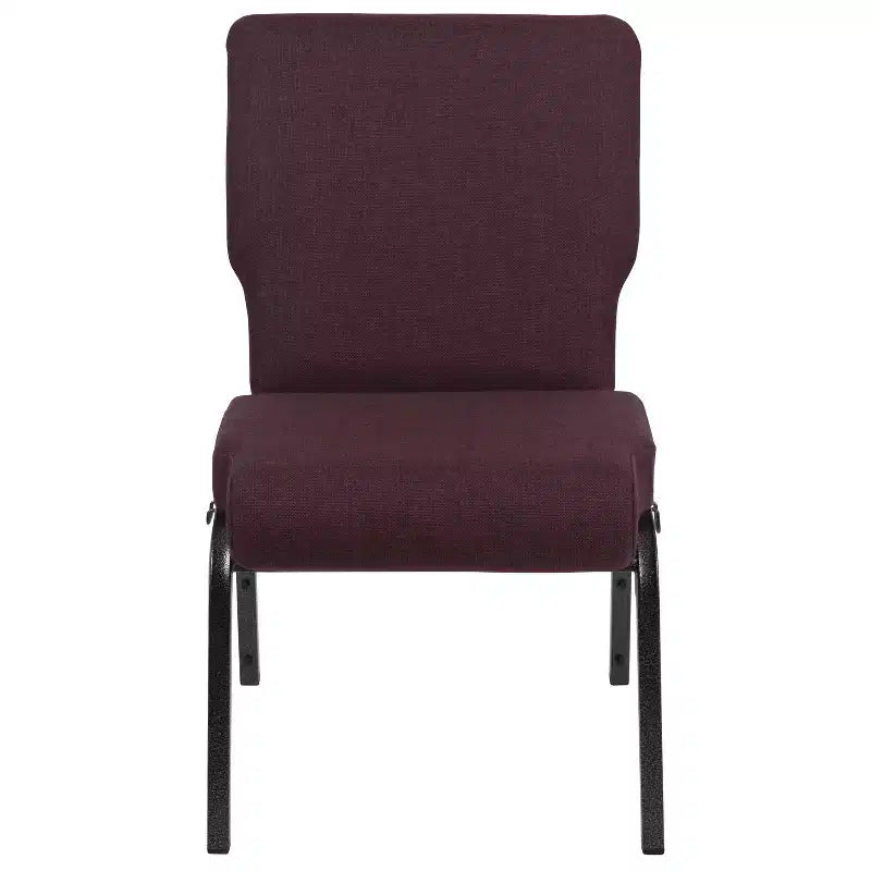 Chaise d'église en mousse moulée de 20,5 po